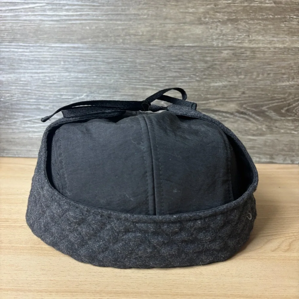 Coal Headwear Hat Cap Mens Medium Black Flip Down Trapper Winter Outdoors